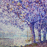 Canvas Seine at St Cloud