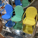Mini Metal Chairs (Clam Shell Design)