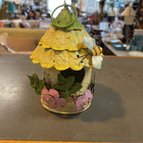 Metal Bee Mini Bird Feeder