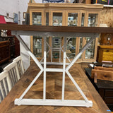 Rustic Wood and Metal Table