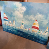 Large Regatta Painting