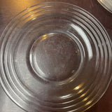 French Glass Salad Plates-Set of 4