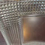 Crystal Curved Tabletop Picture Frame w/Plastic Cover
