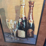 Bombay Wine/Champagne Print