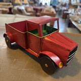 Red Metal Truck