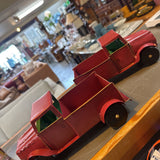 Red Metal Truck