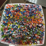 Paint Splatter Serving Dish