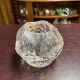Kosta-Boda Snowball Votive Holder