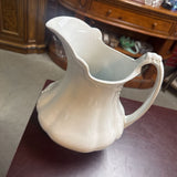 Large White Pitcher