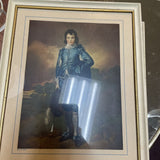 Blue Boy or Pinkie Vtg Print