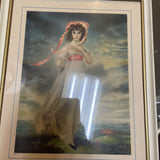 Blue Boy or Pinkie Vtg Print
