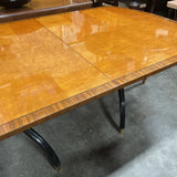 Heritage Maple Wood Table w/Banding Detail