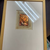 Kellie Jo Signed Copper Heart Art