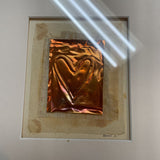 Kellie Jo Signed Copper Heart Art