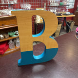 Blue 'B' Letter