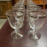 Vintage Libbey Glass "Moonmist" Goblets