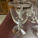 Vintage Libbey Glass "Moonmist" Goblets