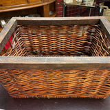 Wicker Basket w/Handles