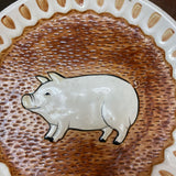 The Decorative Kitchen "Pig" Plate
