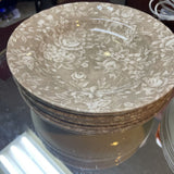 Claytan Floral Ceramic Bowl Set-Set of 8