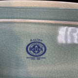 BIA Cordon Bleu Ancien Celadon Crackle Plates-Set of 4