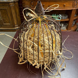 Metal Pumpkin Decor