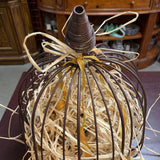 Metal Pumpkin Decor