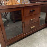 Wood Sideboard w/Doors