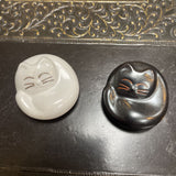 Ceramic Maneki Chopstick Holders-Set of 2