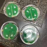 Fused Glass Coaster/Trivet-Set of 4