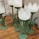 Glass&Metal Tulip Candle Holders