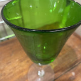 Artland Green Wine Glass