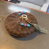 Round Chinese Sewing Basket