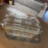 Hazel Atlas Criss Cross Refrigerator Dish