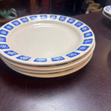 Romanian Flower Dinner Plate - Set of 4
