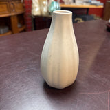 White Smooth Ceramic Vase