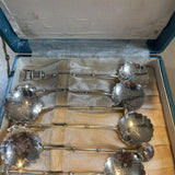 Vintage Sterling Japanese Spoons-Set of 6