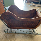 Wood&Metal Decorative Sleighs