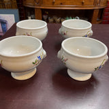 Cordon Bleu Floral Ramekins/Soup Bowls