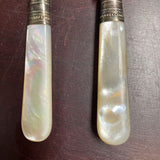 Antique MOP Fork&Knife Set