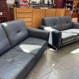 Scandanavian Design Liliana Leather Small Sofa