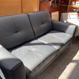 Scandanavian Design Liliana Leather Small Sofa