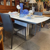Glass (Self-Storing Leaf) Expandable Dining