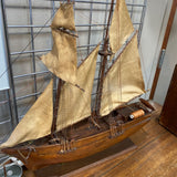 Antique Wooden Schooner