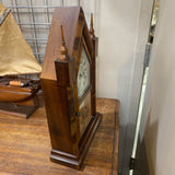 Antique Wooden Steeple Clock