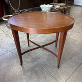 MCM Barbara Barry Oval side Table for Baker Furn.