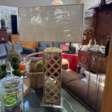 Horchow Mirrored Table Lamp