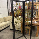 3 Panel Metal Room Divider Screen