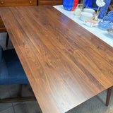 Walnut-Stained Dining Table