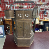 Vtg Copper Asian Street Vendor Noodle Cart